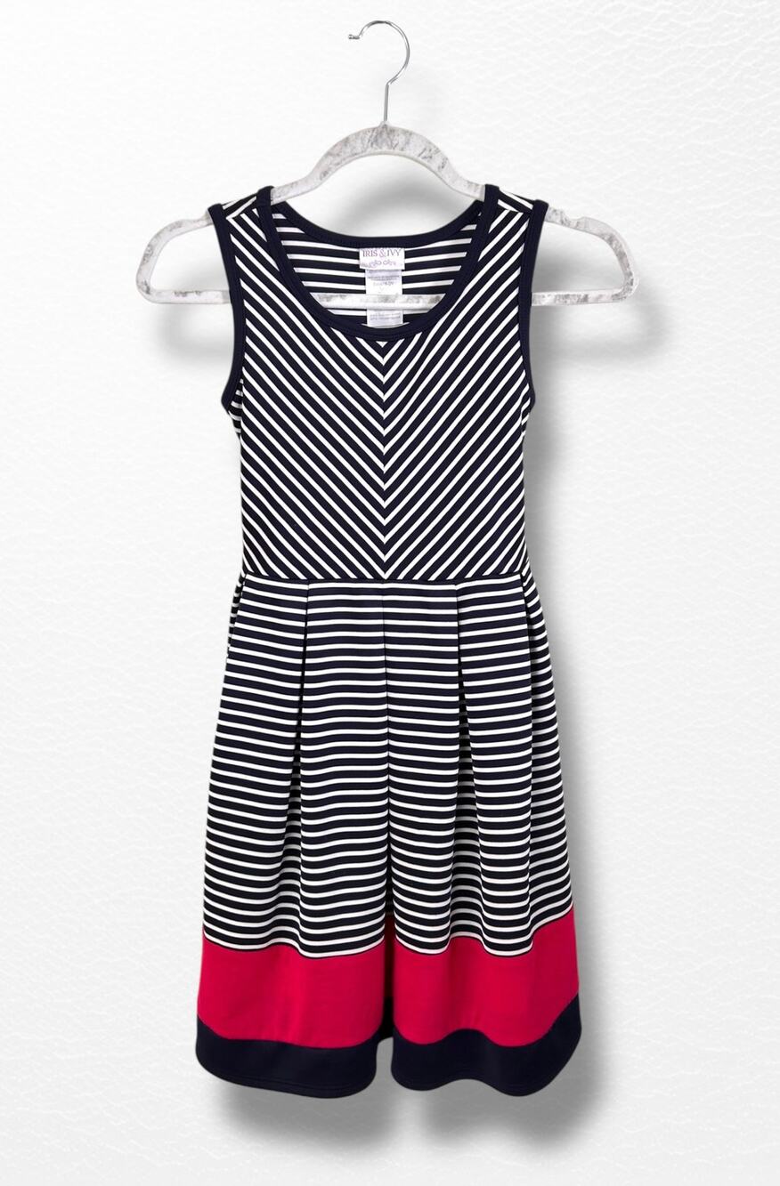 Iris & Ivy Girls’ Sleeveless Dress, Size 12